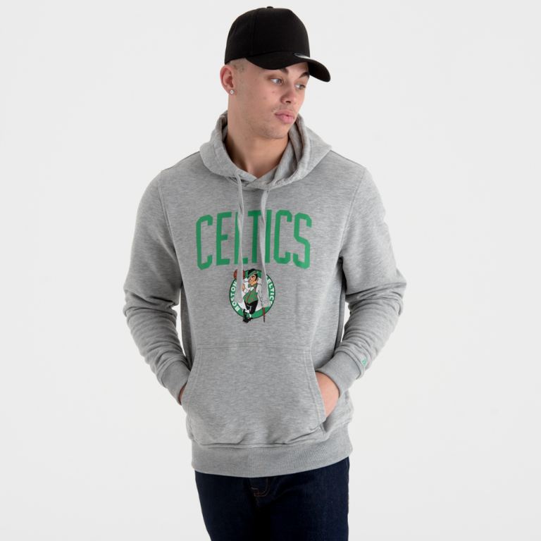 Ropa New Era Nba Grises - Boston Celtics Team Logo 74590OAMX